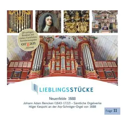 CD Johann Adam Reincken: Lieblingsstücke Folge 11 - Neuenfelde 1688