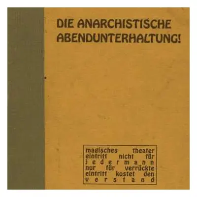 LP Die Anarchistische Abendunterhaltung: #1