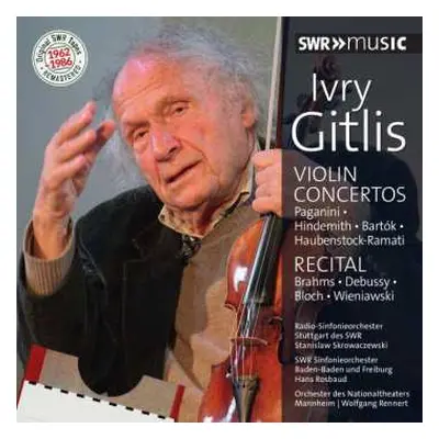 2CD Ivry Gitlis: Violin Concertos / Recital