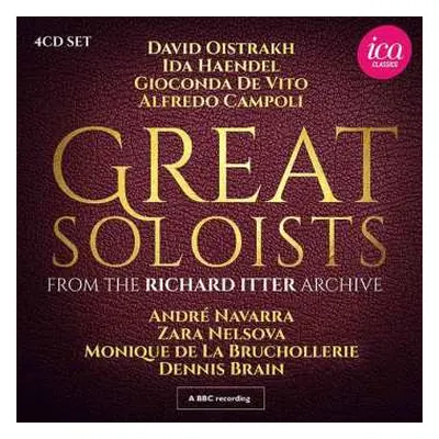 4CD Peter Iljitsch Tschaikowsky: Great Soloists From The Richard Itter Archive