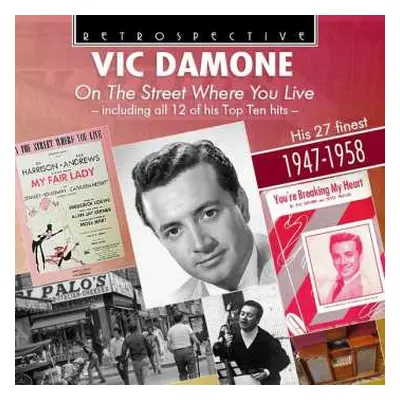 CD Vic Damone: On The Street Where You Live