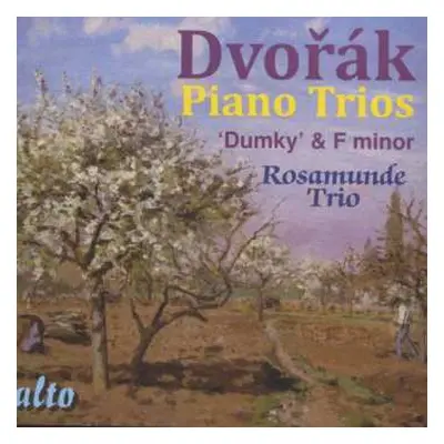 CD Antonín Dvořák: Klaviertrios Nr.3 & 4