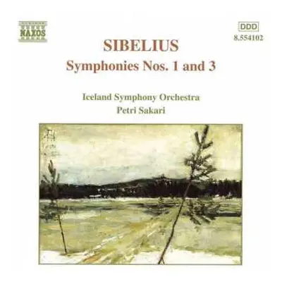 CD Jean Sibelius: Symphonies Nos. 1 And 3