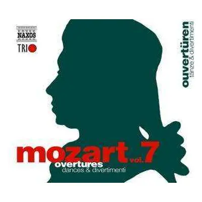 3CD Wolfgang Amadeus Mozart: Naxos Mozart-edition 7 - Ouvertüren