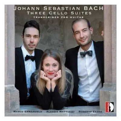 CD Johann Sebastian Bach: Cellosuiten Bwv 1007,1008,1010 Arrangiert Für Gitarre