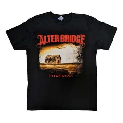 Alter Bridge Unisex T-shirt: Fortress 2014 Tour Dates (back Print) (large) L