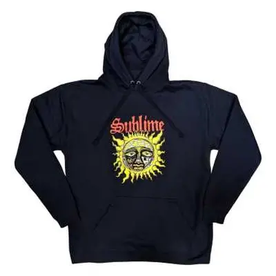 Sublime Unisex Pullover Hoodie: Yellow Sun (x-large) XL