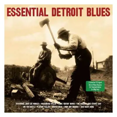 2LP Various: Essential Detroit Blues