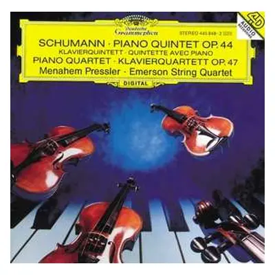 CD Robert Schumann: Piano Quintet Op. 44 / Piano Quartet Op. 47