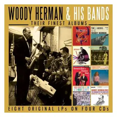 4CD Woody Herman And His Bands: Their Finest Albums