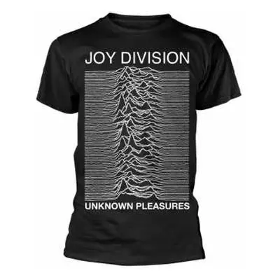 Tričko Unknown Pleasures (black) XL