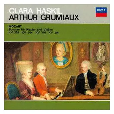 SACD Clara Haskil: 4 Sonaten Für Klavier Und Violine KV 301/304/376 & 378 = 4 Sonatas For Piano 