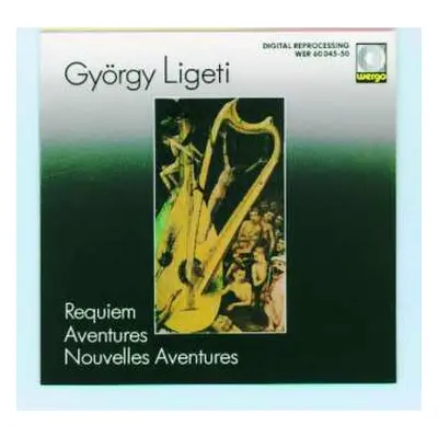 CD György Ligeti: Requiem / Aventures / Nouvelles Aventures