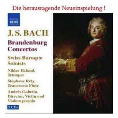 2CD Johann Sebastian Bach: Brandenburg Concertos