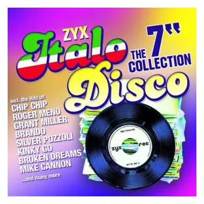 2CD Various: ZYX Italo Disco The 7" Collection