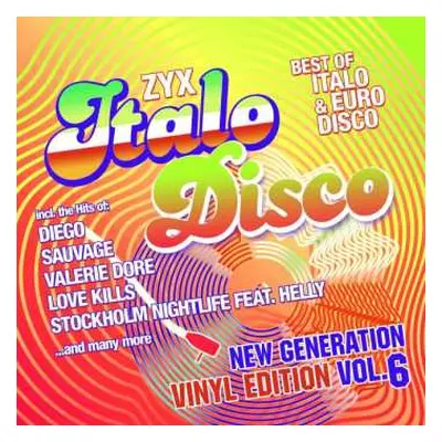 LP Various: Zyx Italo Disco New Generation:vinyl Edition Vol.6