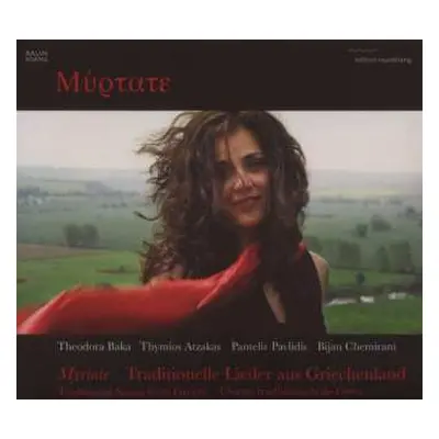 CD Theodora Baka: Myrtate (Traditional Songs From Greece)