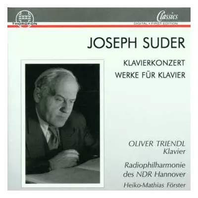 CD Joseph Suder: Klavierkonzert