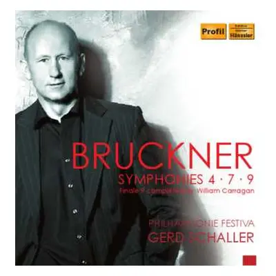 4CD Anton Bruckner: Symphonies Nos. 4, 7, 9