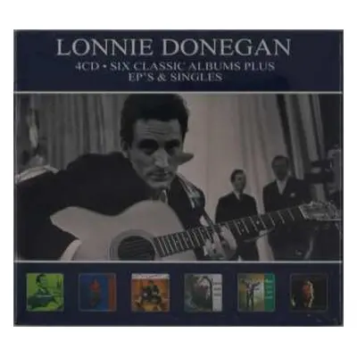 4CD Lonnie Donegan: Six Classic Albums Plus Ep's & Singles DIGI