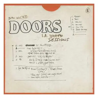 4LP/Box Set The Doors: L.A. Woman Sessions LTD | NUM