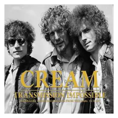 3CD Cream: Transmission Impossible