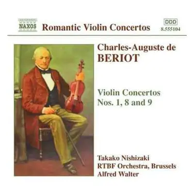 CD Charles-Auguste De Bériot: Romantic Violin Concertos