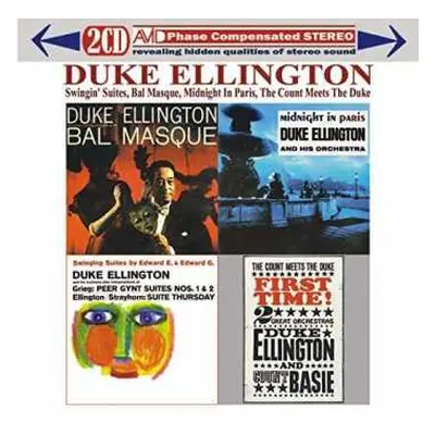 2CD Duke Ellington: Swinging Suites / At The Bal Masque / Midnight In Paris / The Count Meets Th