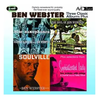 2CD Ben Webster: Three Classic Albums Plus