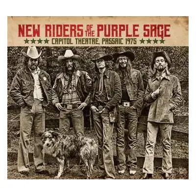 CD New Riders Of The Purple Sage: Capitol Theatre, Passaic 1975