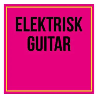 CD Rolf Hansen: Elektrisk Guitar