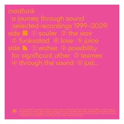 LP Modfunk: A Journey Through Sound (Selected Recordings 1999​-​2009) LTD