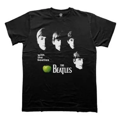 The Beatles Unisex T-shirt: With The Beatles Apple (x-large) XL