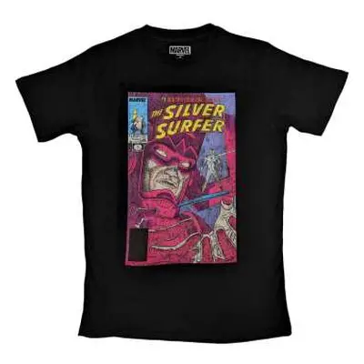 Marvel Comics Unisex T-shirt: Galactus & Silver Surfer (small) S