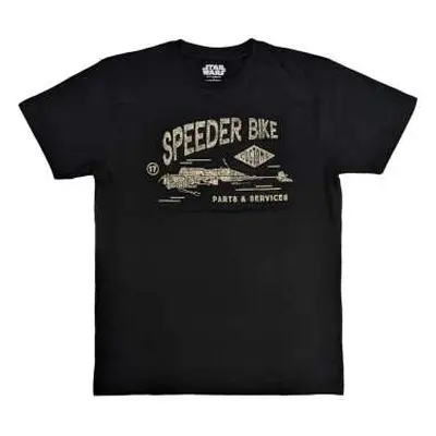 Star Wars Unisex T-shirt: Speeder Bike (large) L