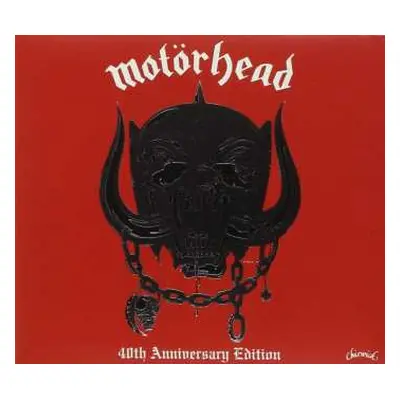 CD Motörhead: Motörhead (40th Anniversary Edition) DIGI