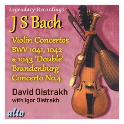 CD Johann Sebastian Bach: Violin Concertos