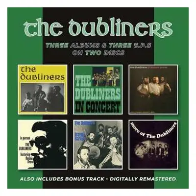 2CD The Dubliners: The Dubliners / In Concert / Finnegan Wakes / In Person / Mainly Barney / Mor