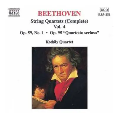 CD Ludwig van Beethoven: String Quartets (Complete) Vol. 4 - Op. 59, No. 1 • Op. 95, "Quartetto 