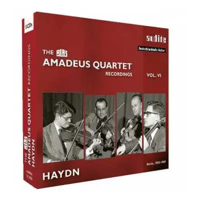 5CD Joseph Haydn: Amadeus Quartett - Rias Recordings Vol.6