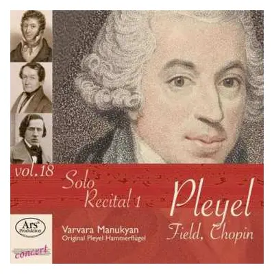 CD Ignaz Pleyel: Klavierwerke "solo Recital 1!