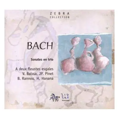 CD Johann Sebastian Bach: Sonates En Trio – A Deux Fleustes Esgales