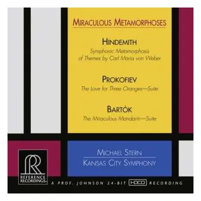 CD Sergei Prokofiev: Miraculous Metamorphoses