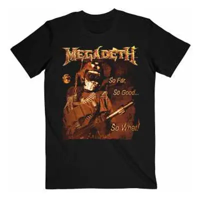 Megadeth Unisex T-shirt: Sfsgsw Tonal Glitch (x-large) XL