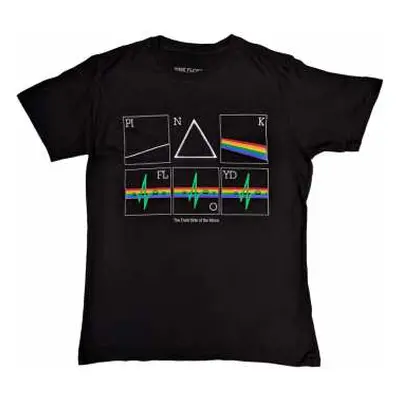 Pink Floyd Unisex T-shirt: Prism Heart Beat (small) S