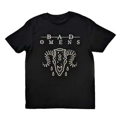 Bad Omens Unisex T-shirt: Ram Skull (large) L