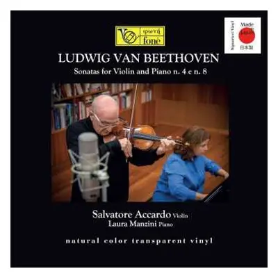 LP Ludwig van Beethoven: Sonatas For Violin And Piano No.4 & 8 CLR | LTD