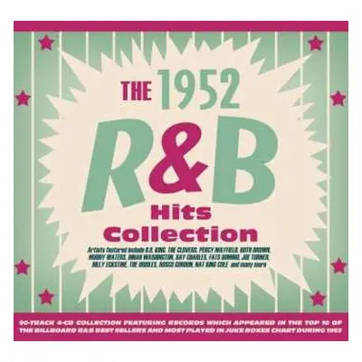 4CD Various: The 1952 R&B Hits Collection