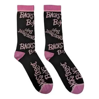 Backstreet Boys Unisex Ankle Socks: Logo Repeat (uk Size 7 - 11) 42 - 47