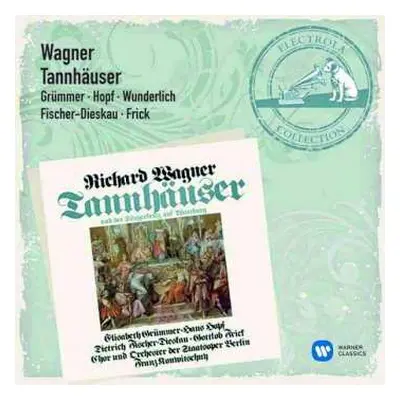 3CD/Box Set Dietrich Fischer-Dieskau: Tannhäuser Und Der Sängerkrieg Auf Wartburg